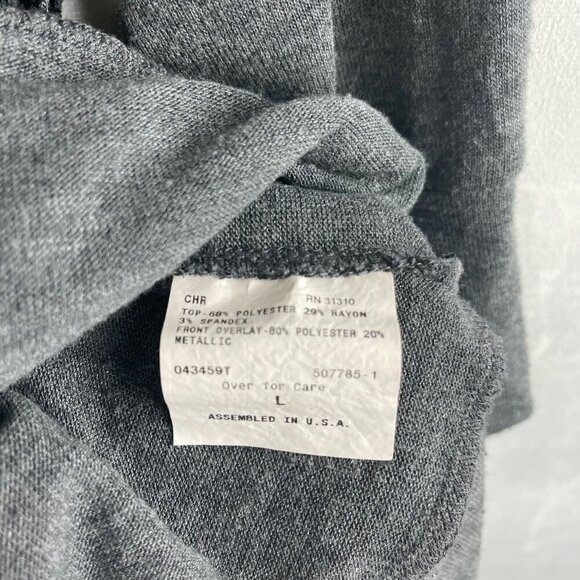 AB Studio Women 3/4 Sleeve Pullover Sweater Size L - Picture 5 of 9